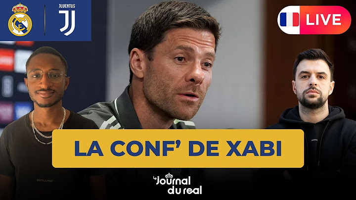 🗣️ LA CONFÉRENCE DE PRESSE DE XABI ALONSO AVANT REAL MADRID-JUVENTUS