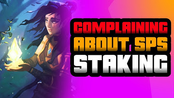 Complaining about SPS Staking? | Splinterlands