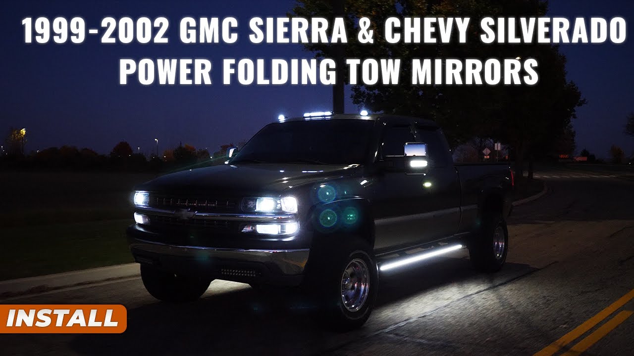 Full Tow Mirror Install: (1999-2002) Silverado & Sierra - Boost