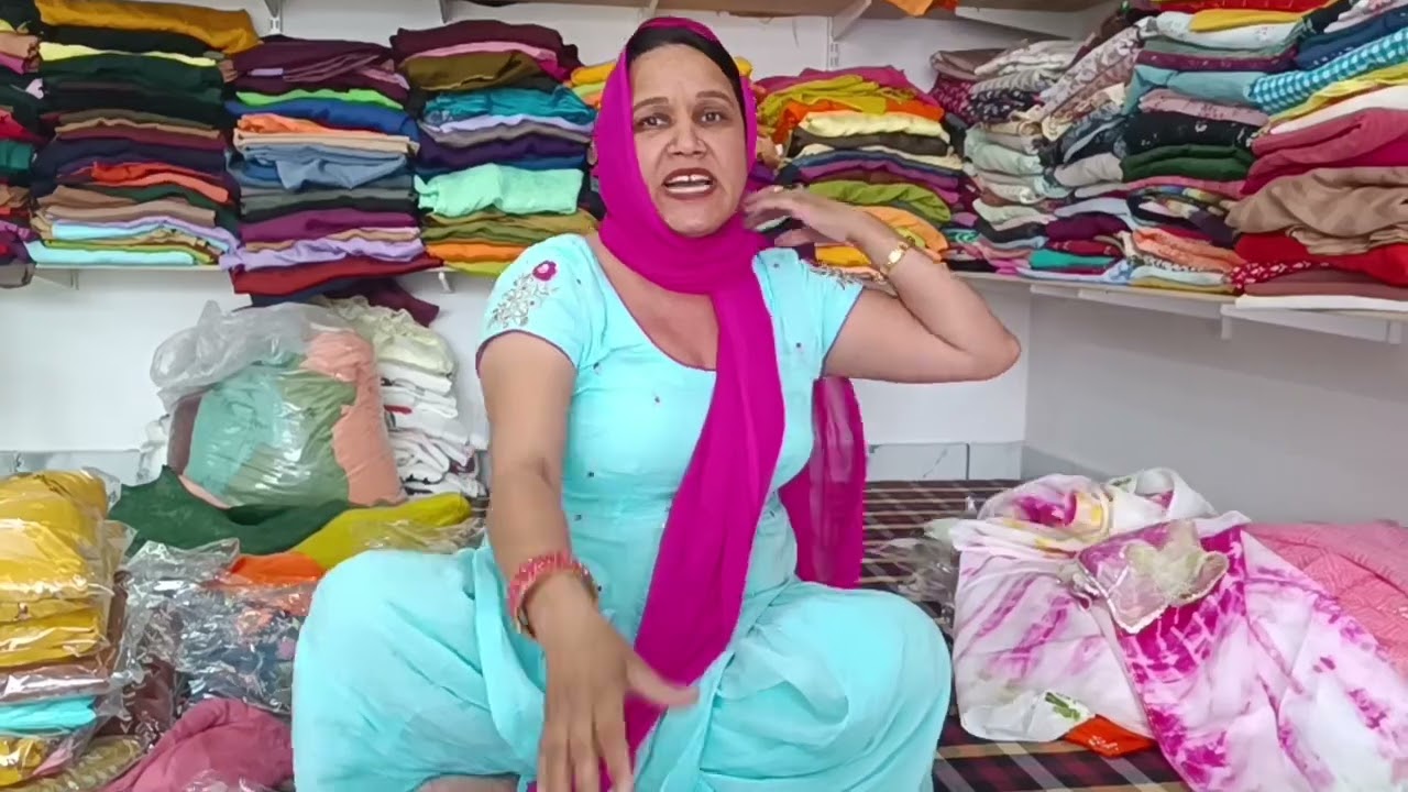 Handwork order k suit @ cantt boutique hisar.7015629950