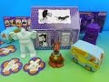 2014 SCOOBY DOO SET OF 5 WENDY'S KID'S MEAL TOY'S VIDEO REVIEW