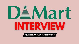 Top 25 DMart Interview Questions and Answers for 2026