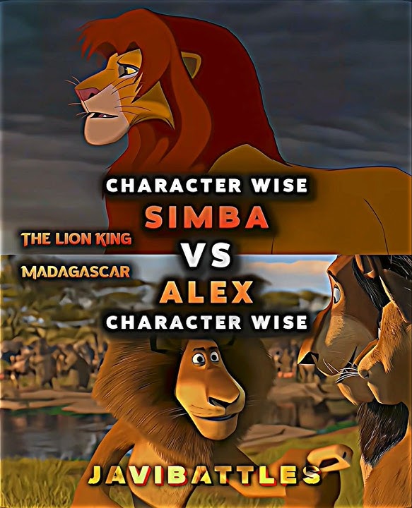 Alex Vs Simba #dreamworks #disney #madagascar #lionking #simba #alex #wis #edit #shorts #vsedit