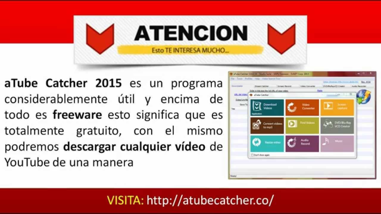 Descargar aTube Catcher 2015 Ultima Versión - YouTube