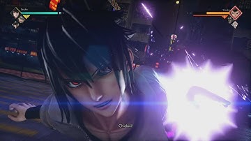 Jump Force - Naruto Sasuke Saint Seiya vs Yusuke Toguro Hisoka Gameplay Closed Beta 1080p 60 FPS