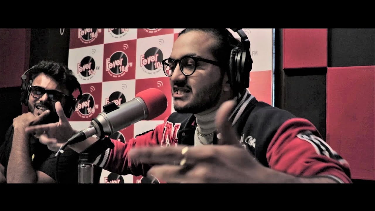Kidshot spits crazy freestyle at Radio fever 104 over Nas type beat