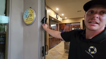 A Safe Pool Door Closing System