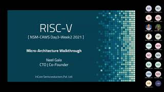 Day 8: Microarchitecture Walkthrough: Neel Gala