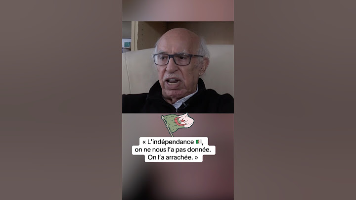 "Independence wasn't given to us. It was taken away." #Algeria #France