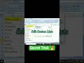 Excel me Custom List Kaise Banaye | Excel Smart Trick 🔥 #excel #exceltips #msexcel #computer #shorts