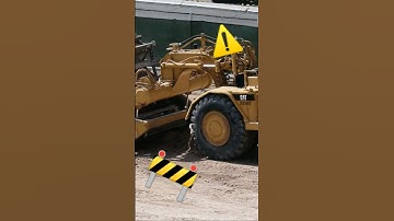 CAT scraper earthmover #shorts