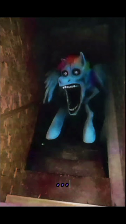 #mlp #mylittlepony #art #horror #animation #rainbowdash #mlphorror #creepy