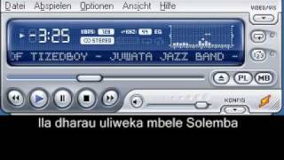 Video thumbnail of "Juwata Jazz Band ft. Nico Zengekala - Solemba(with lyrics)"