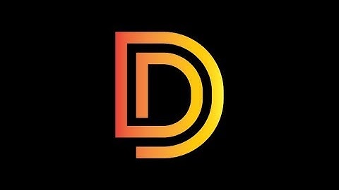 Adobe Illustrator | How to Create Letter D Logo Design