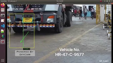 Shipping port automation , container number detection and identification