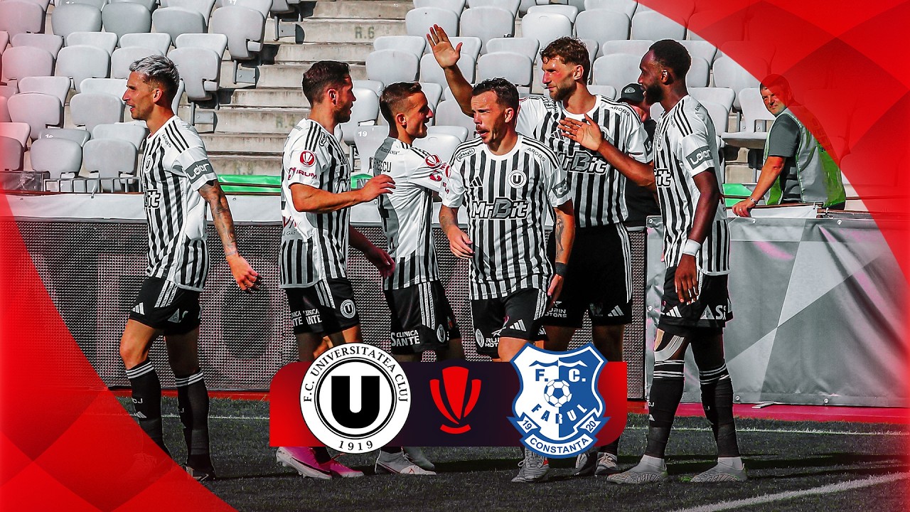 FC Universitatea Cluj 2-1 FC Farul Constanța