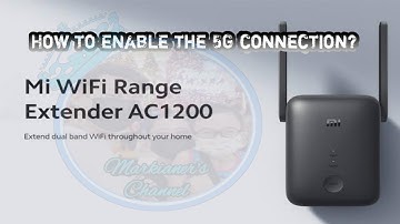 Xiaomi Wifi Range Extender AC1200 - How to enable 5G connection?