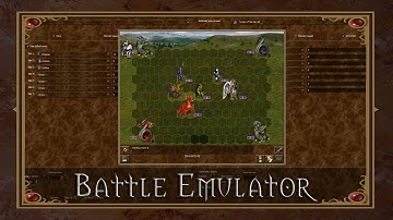 FreeHeroes engine – Battle Emulator - Heroes of Might and Magic 3 (fixed battle screen video)