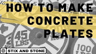 How to Make Concrete Weight Plates