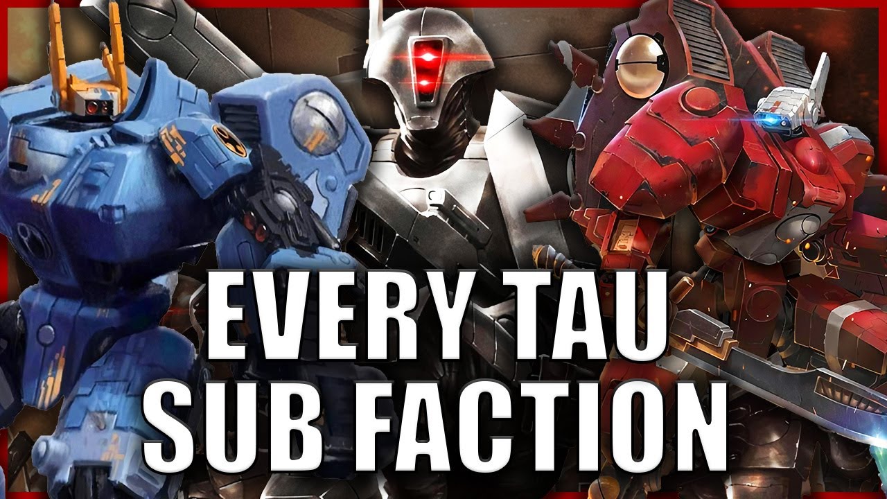 Every Single Race Within The Tau Empire EXPLAINED | Warhammer 40k Lore