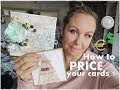 How to price Handmade Cards for Christmas Markets ♡ Maremi's Small Art ♡