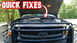 Fixing Odds and Ends on my SuperDuty (7.3 Powerstroke Diesel)