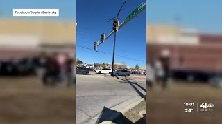 Olathe father speaks out after son injured during student protest in Olathe