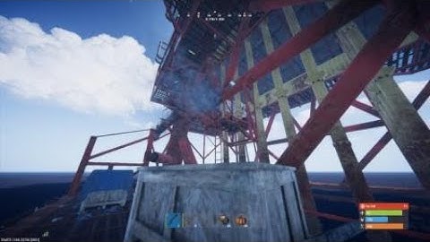 How to take oil rig with hv rockets