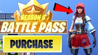 *UNLOCKING* SEASON 6 BATTLE PASS 100 TIERS!!! - Fortnite Battle Royale