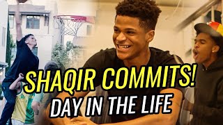 Shaqir O'Neal Is COMMITTED! Day In The Life With Shareef O'Neal, Jaygup And The Fam