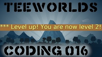 Teeworlds programming #016 - level system