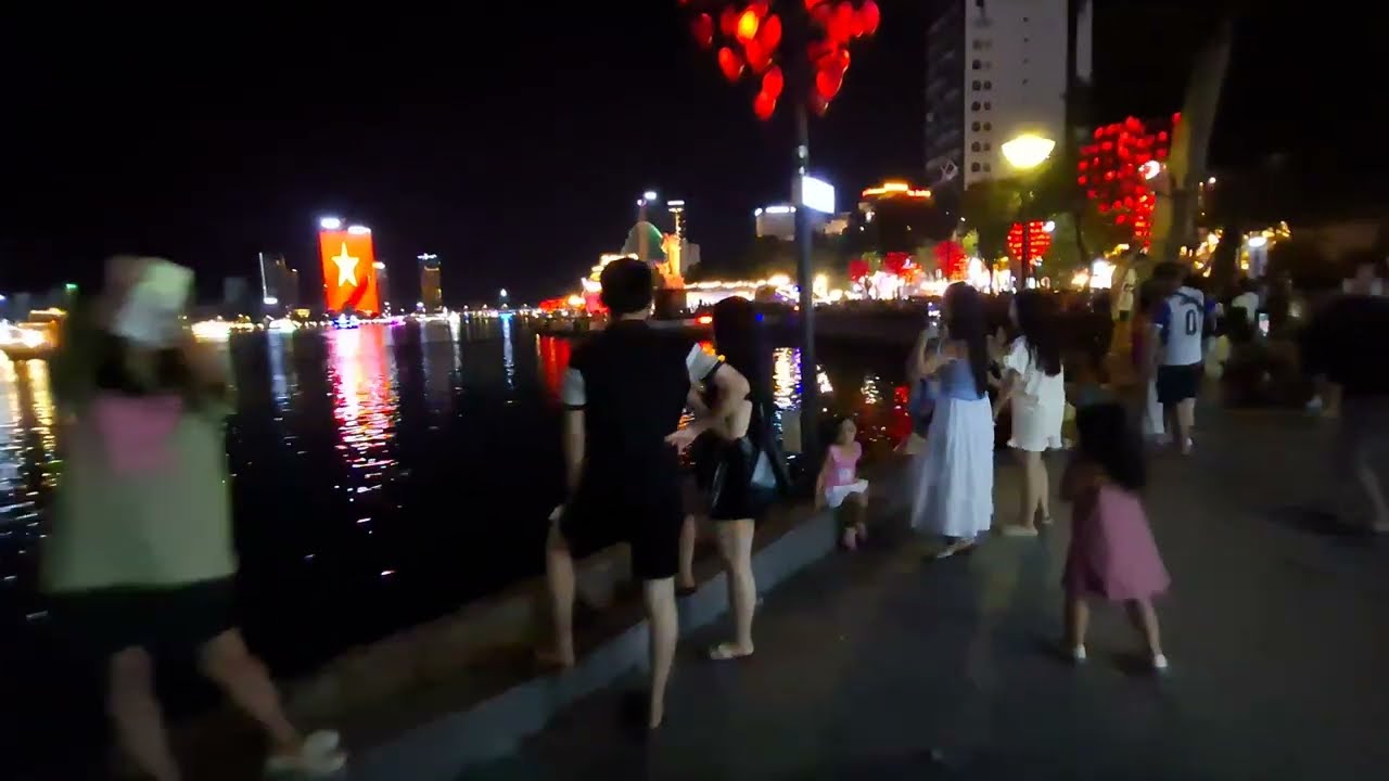 Evening Walk, Da Nang, Vietnam