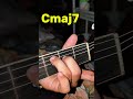 Cmaj7 Guitar Tutorial. #guitar #guitartutorial #guitarlesson