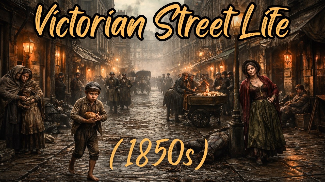 The REAL Street Life of VICTORIAN LONDON (1850s) Brought to Life