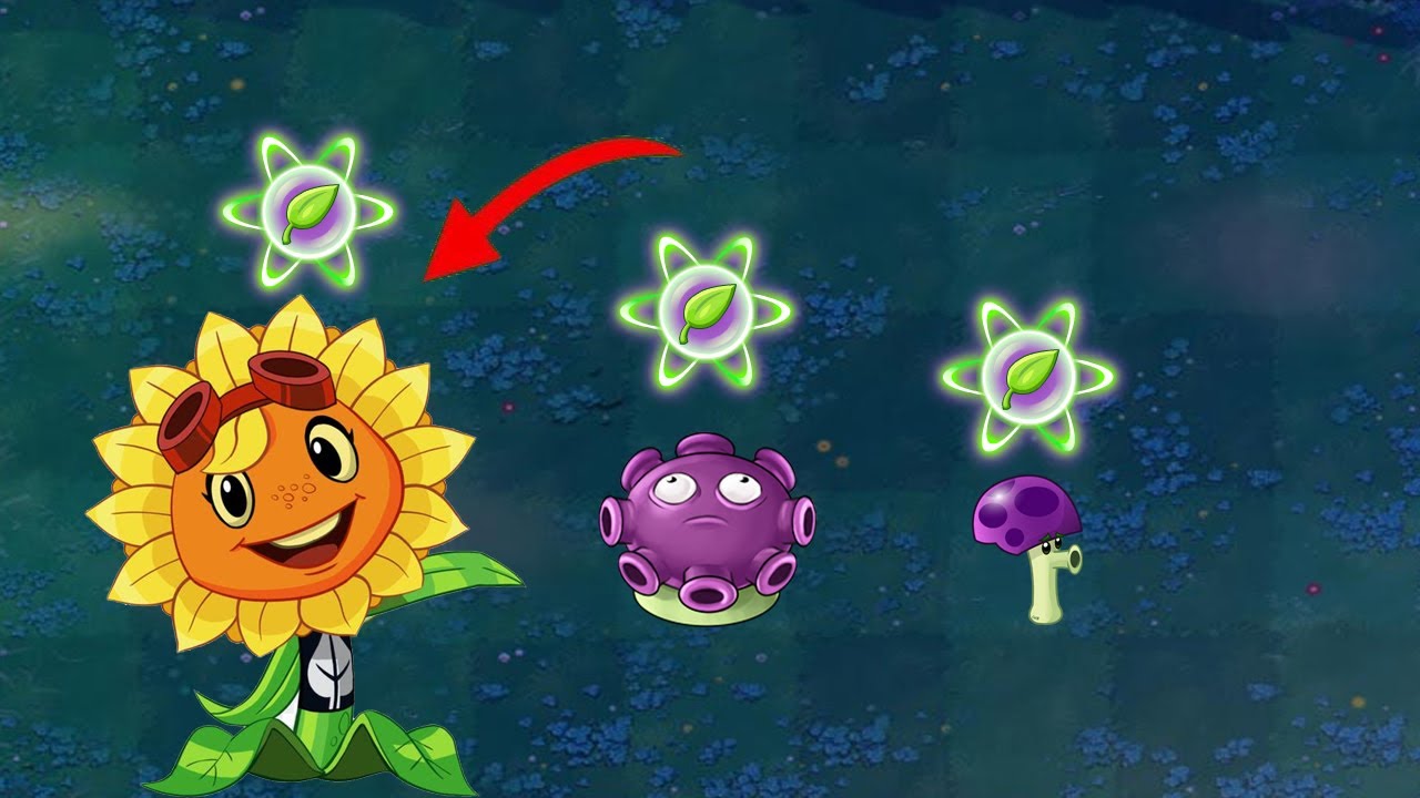 Plants vs Zombies /Gloom shroom 999 Scaredy shroom vs Dr. Zomboss All ...