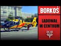 Motoambulans - HELIKOPTER LPR LĄDUJE W CENTRUM MIASTA