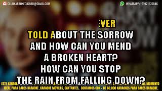 Barry Manilow - How Can You Mend A Broken Heart KARAOKE + COROS