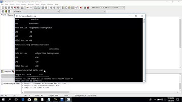 Tutorial Menghitung Nilai Akhir mahasiswa Beserta Kategorinya pada aplikasi Dev C++