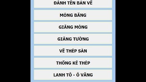 Vẽ Móng Băng Bằng Phần Mềm XD