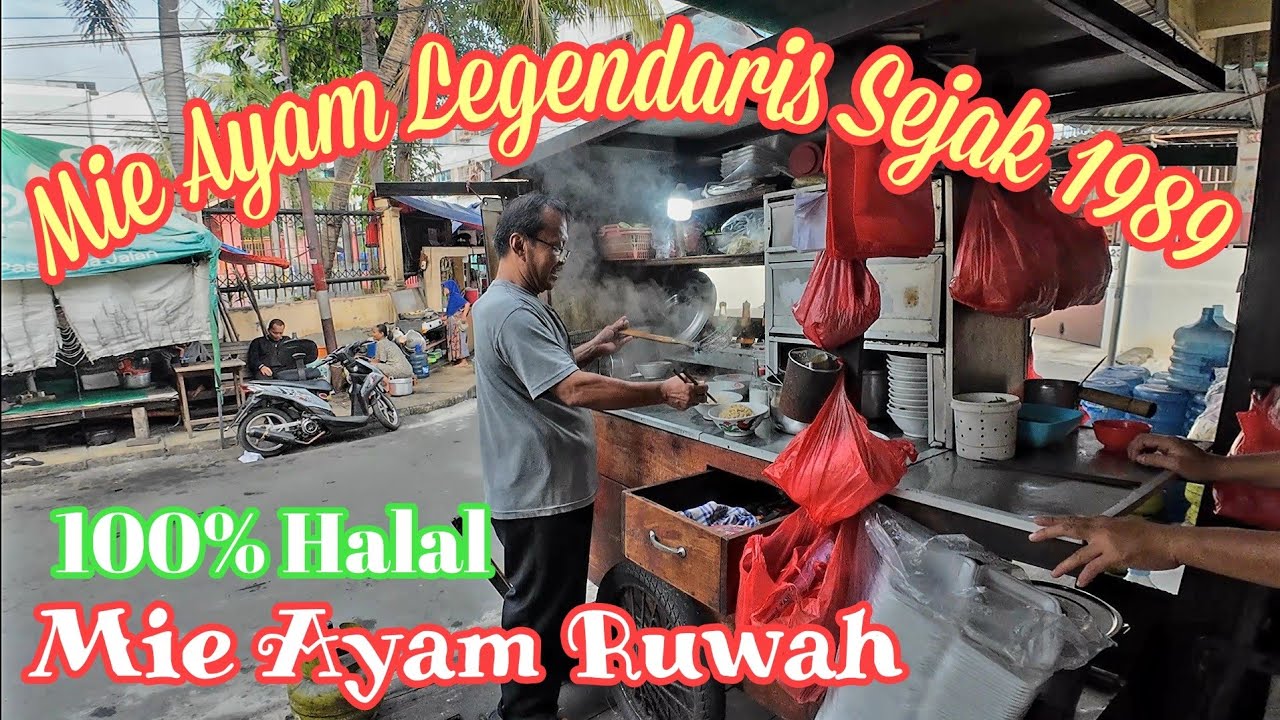 Mie Ayam Ruwah Mangga Besar Legendaris Enak Sejak Tahun 1989