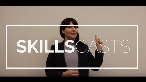 Skillscasts Episode 1 - The Knowledge Map