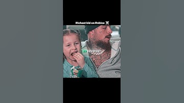 richest kid on Roblox #success #millionairemindset #dad #family y