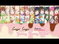 Nijigasaki - 「 Sugar Sugar Yummy Yummy Parfait 」(Color coded, Kan, Rom, Eng)