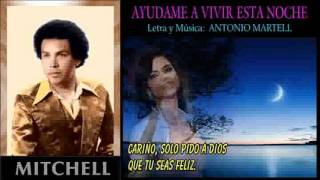 Mitchell Ayúdame a vivir esta noche - Antonio Martell (autor) chords