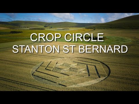 Crop Circle | Stanton St Bernard | Reported 7/7/2020 | 4K | Sunny Flight