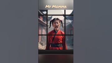 my momma use Kung FU #ai #funny