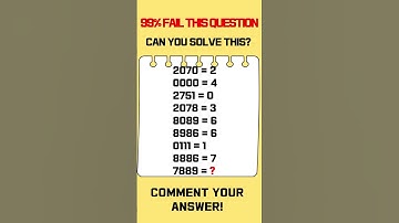 99% Fail This Math Quiz! Can You Solve It? #mathchallenge #mathquiz  #mathstricks #brainteaser