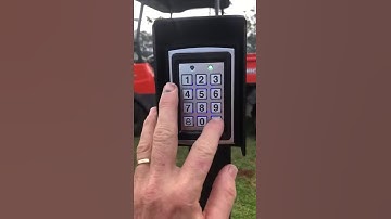 Smart keypad for you gate opening