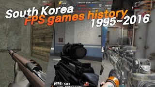 South Korea Fps Games History 1995-2016