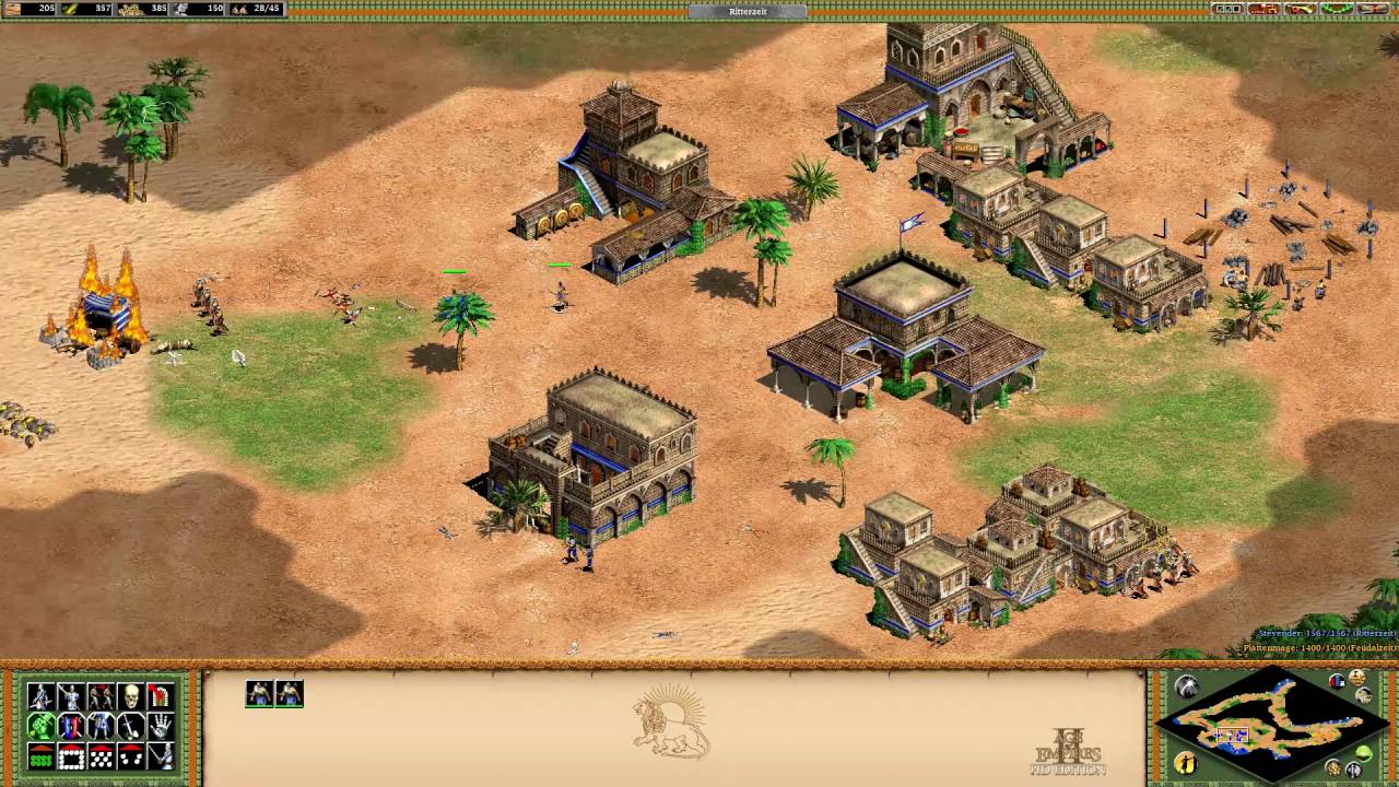 Age of Empires 2 HDGerman 1vs1
